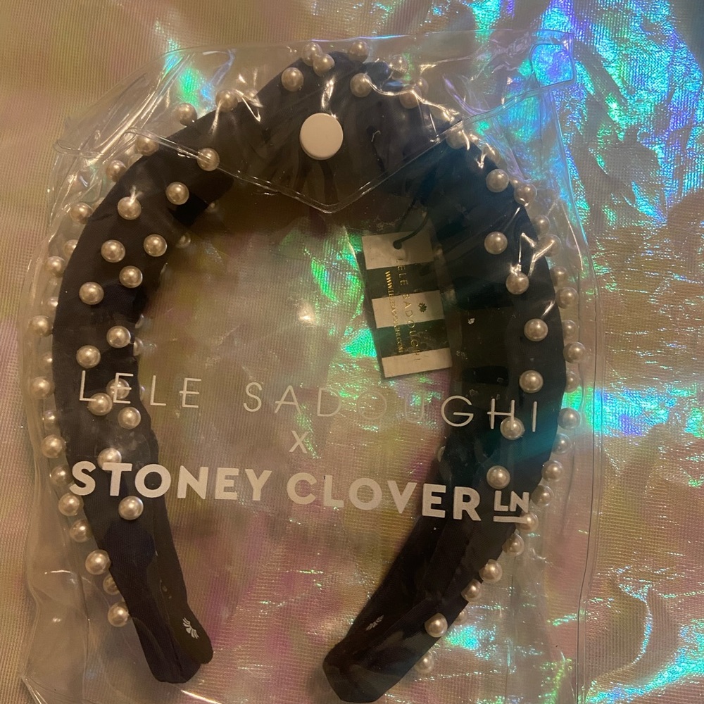 Lele Sadoughi x Stoney Clover Lane Sapphire Headband